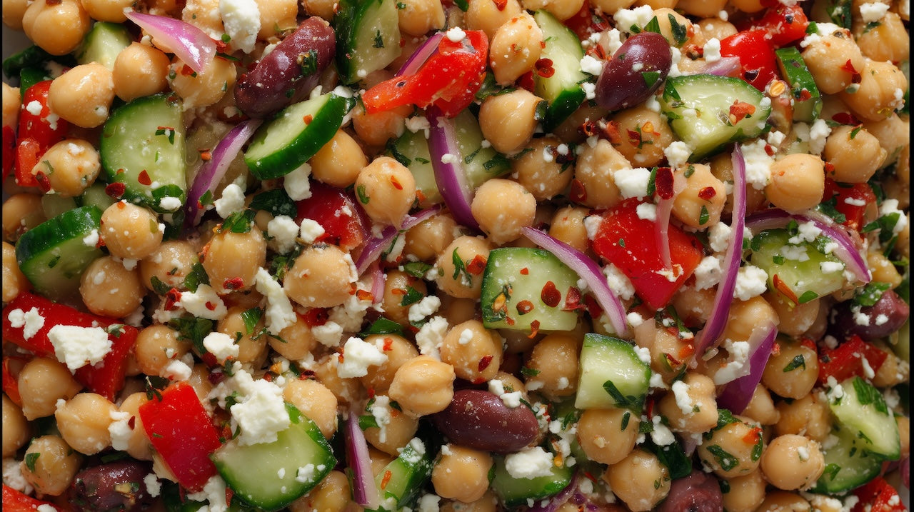 Mediterranean Chickpea Salad
