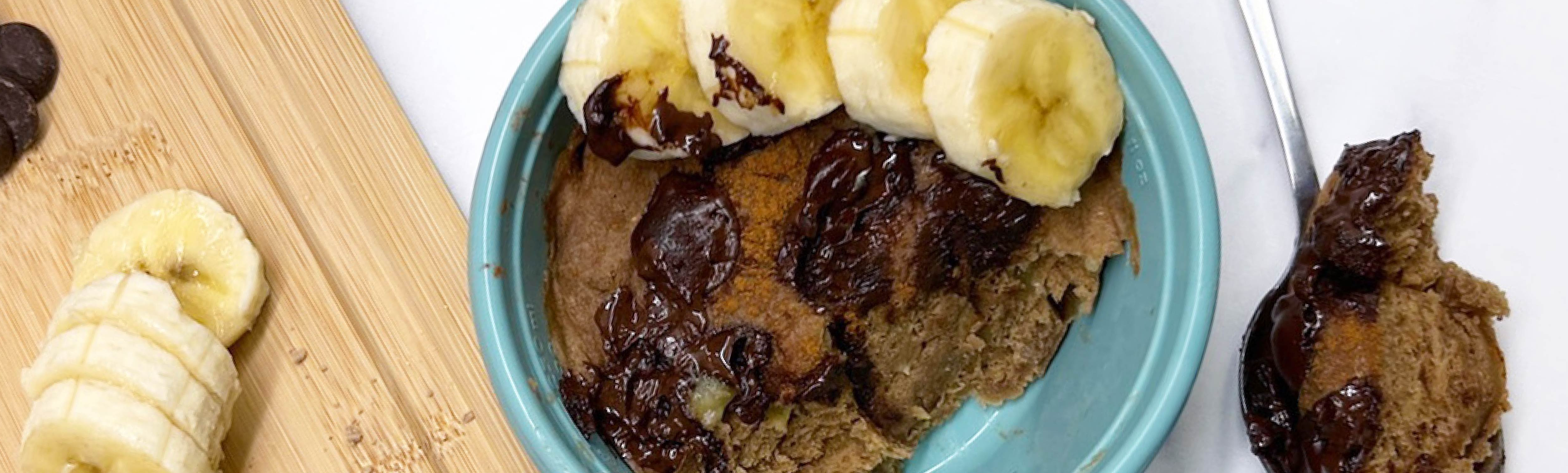 Chocolate Banana Protein Muffin in BounceBox
