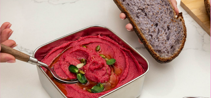 Pink Beet Hummus