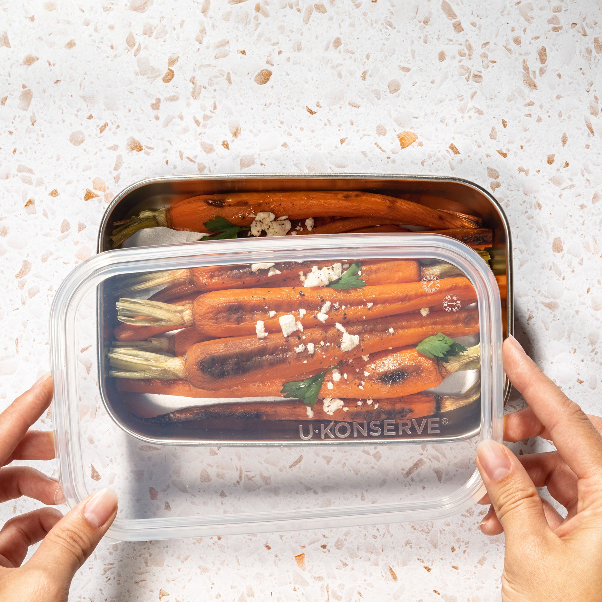 Rectangle Stainless Steel Food Container | U-Konserve