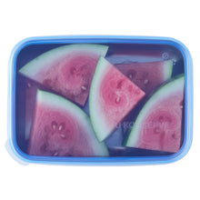Load image into Gallery viewer, 45oz rectangle cosmic blue lid with watermelon