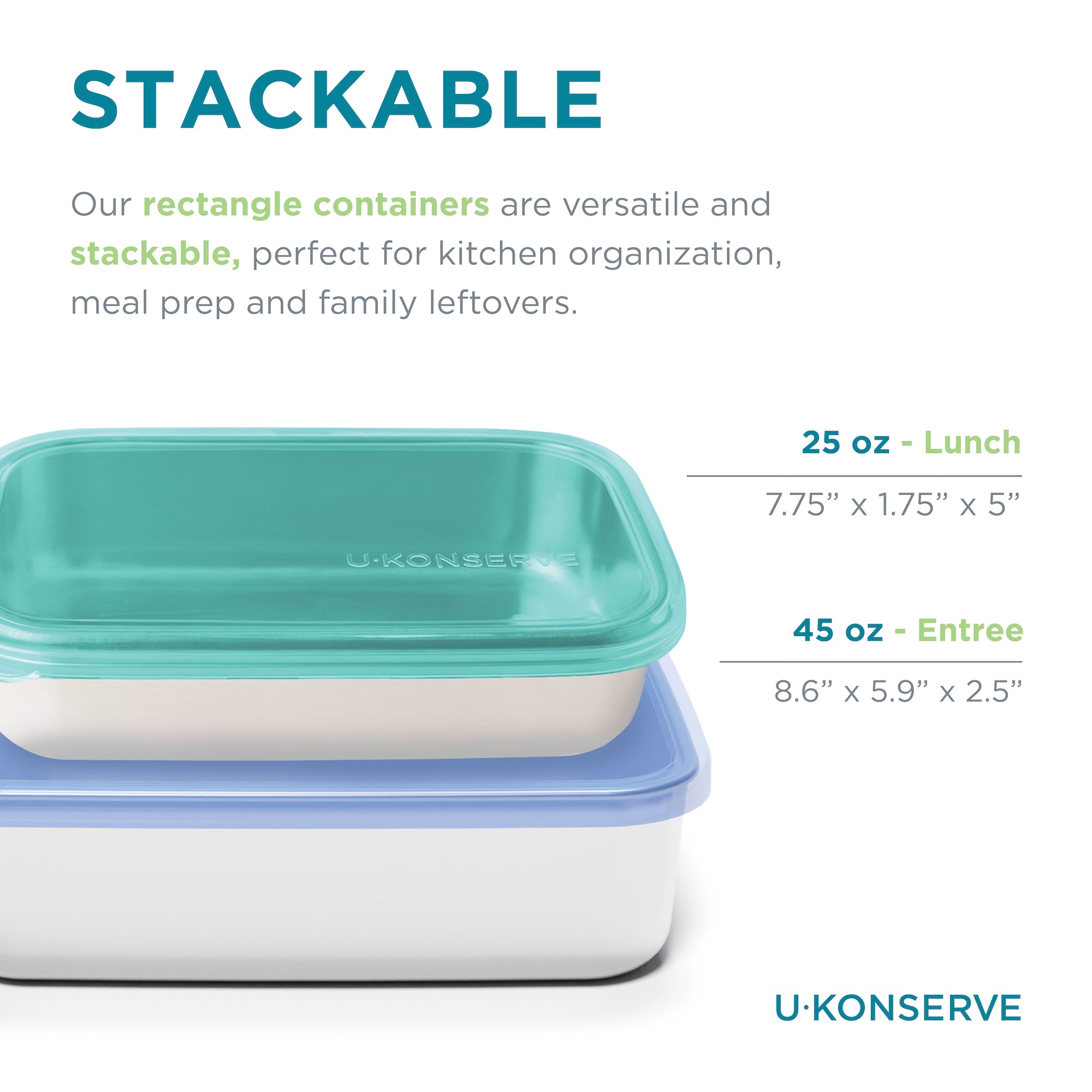 Rectangle Food-Storage Container