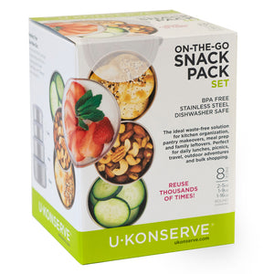 On-the-Go Food-Storage Snack Pack (Set of 4)