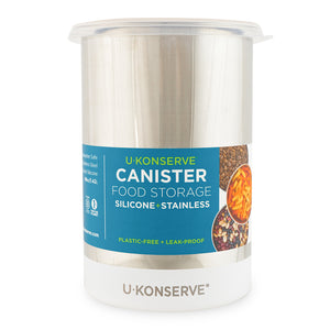 U-Konserve Stainless Steel Food Storage Container Bento Rectangle 25oz –  BevMo!