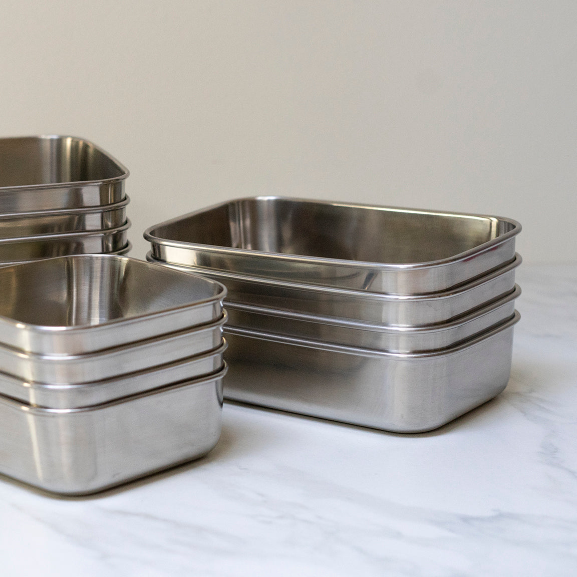 Metal Food Storage Containers