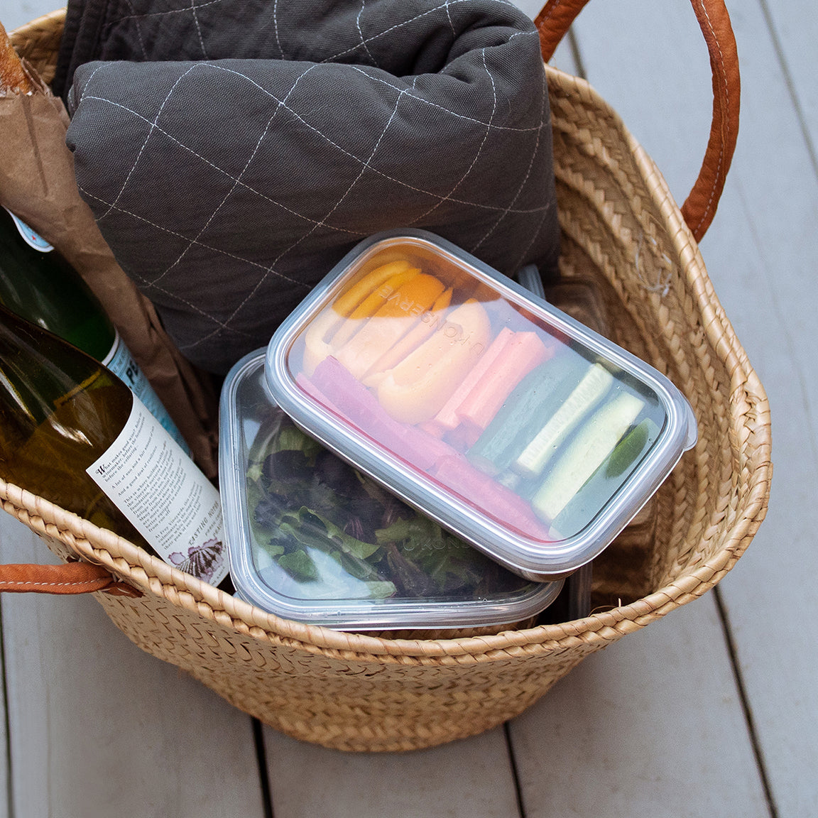 Rectangle Stainless Steel Food Container | U-Konserve