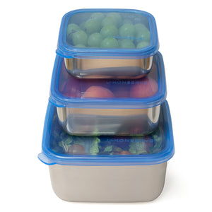 Square Nesting Trio Containers (Set of 3)