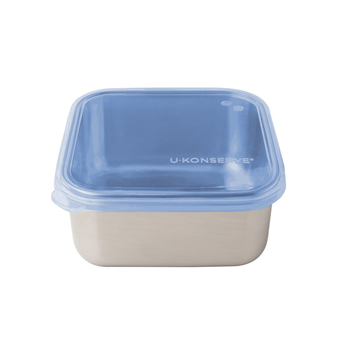 U-Konserve Container, Silicon + Stainless, Medium, 9 Ounce