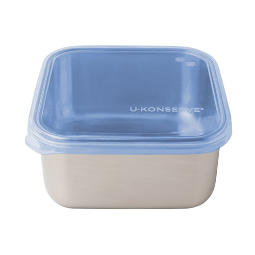 U Konserve Stainless Steel Bulk Food-Storage Canisters 48oz - Clear  Silicone Lid - Airtight - Kitchen Containers - Dishwasher Safe - Plastic  Free