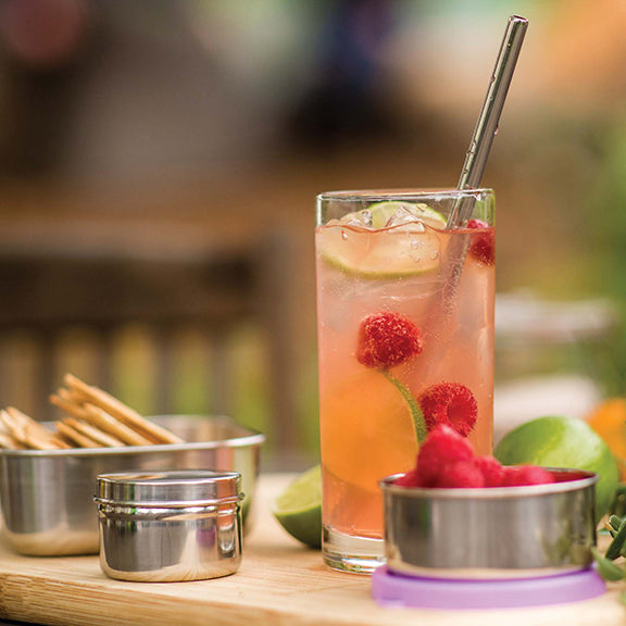 Stainless Steel Straws (Set of 2)