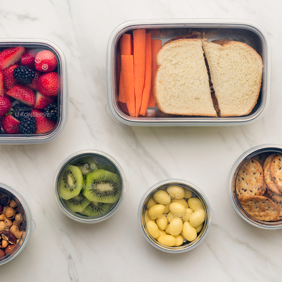 Rectangle Stainless Steel Food Container | U-Konserve