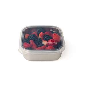 Stainless Steel Food Containers with 100% Leak-proof Silicone Lids - TAVVA  Kitchen