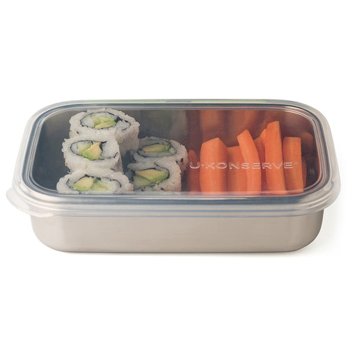 Homotte Stainless Steel Containers with Lids, Stackable Snack