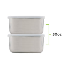 Load image into Gallery viewer, Square To-Go Food-Storage Set (Set of 2)