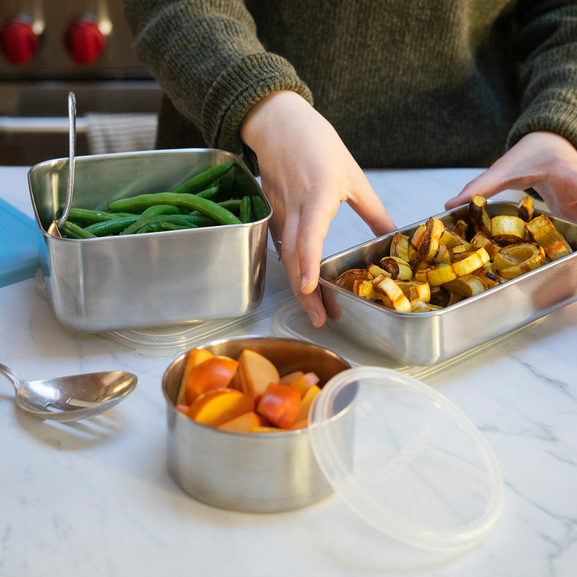 Rectangle Stainless Steel Food Container | U-Konserve